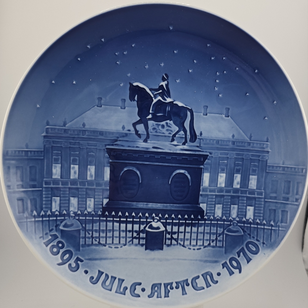 Copenhagen Plates - Bing & Grondahl 1973, 1977, 1969, 1978, 1895-1970 Large